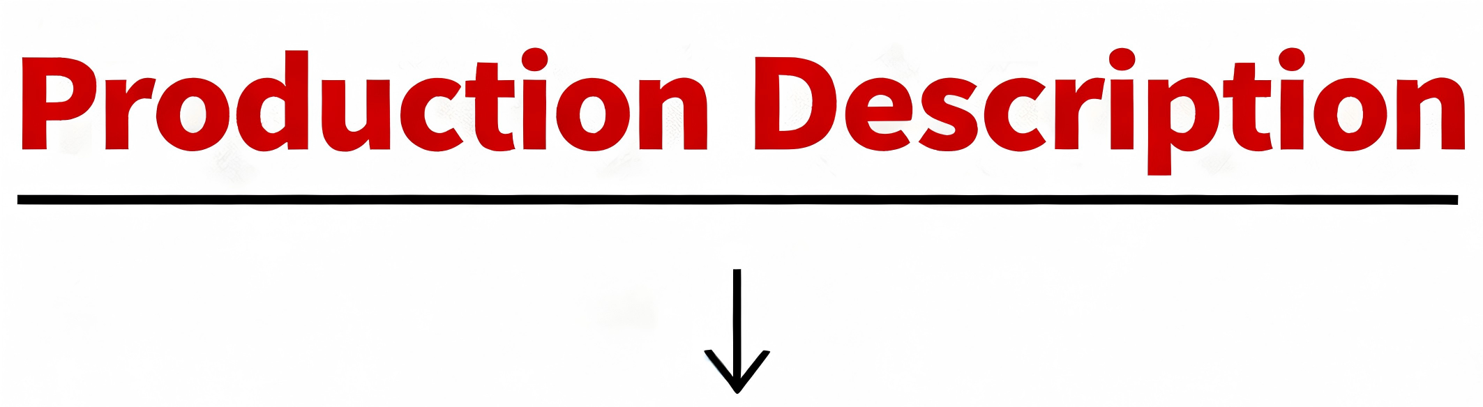 product description product description