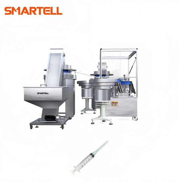 Disposable 3-Part Syringe Automatic High Speed Machine Assembly Line
