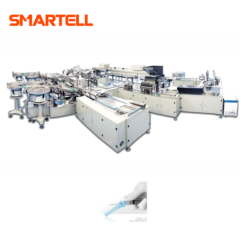 Medical Disposable Sterile Hypodermic Needle Automatic Assembly Machine Smartell