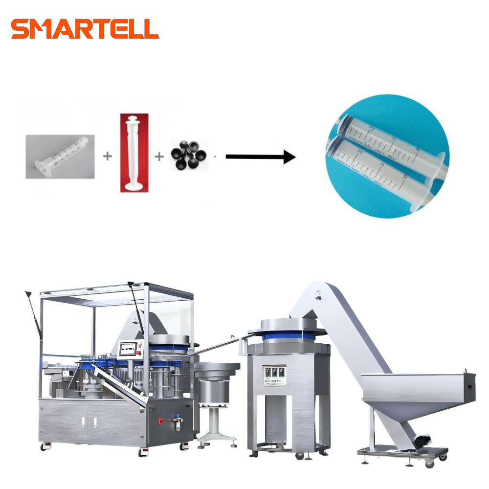 Comprehensive Syringe Barrel, Plunger, and Gasket Assembly Line