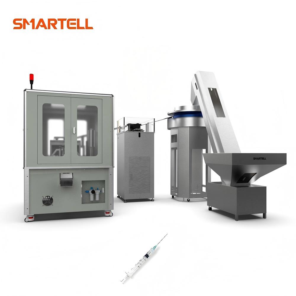 3 ML Disposable Syringe Barrel Industrial Equipment Rotary Pad Printing Machine