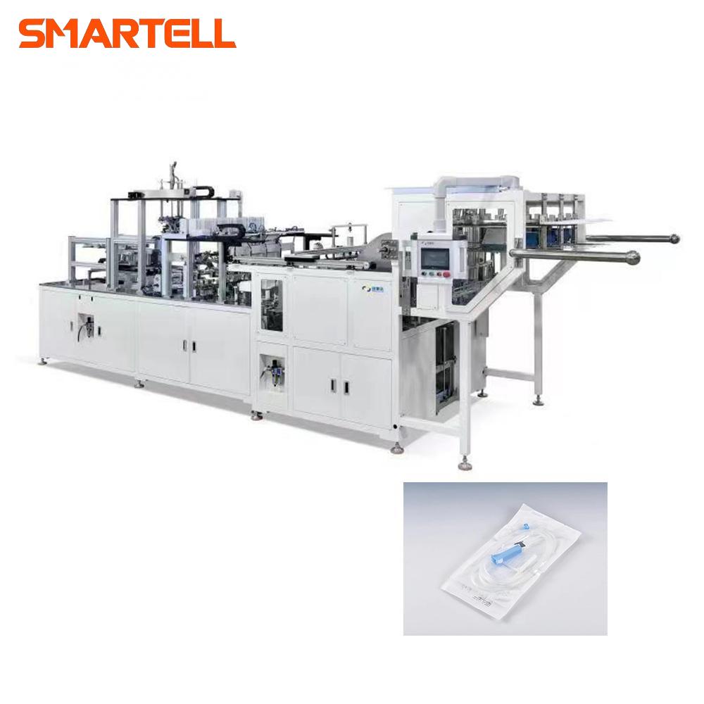 Medical Supplies IV Set Packing Machine Infusion Set Polybag Packing Machine