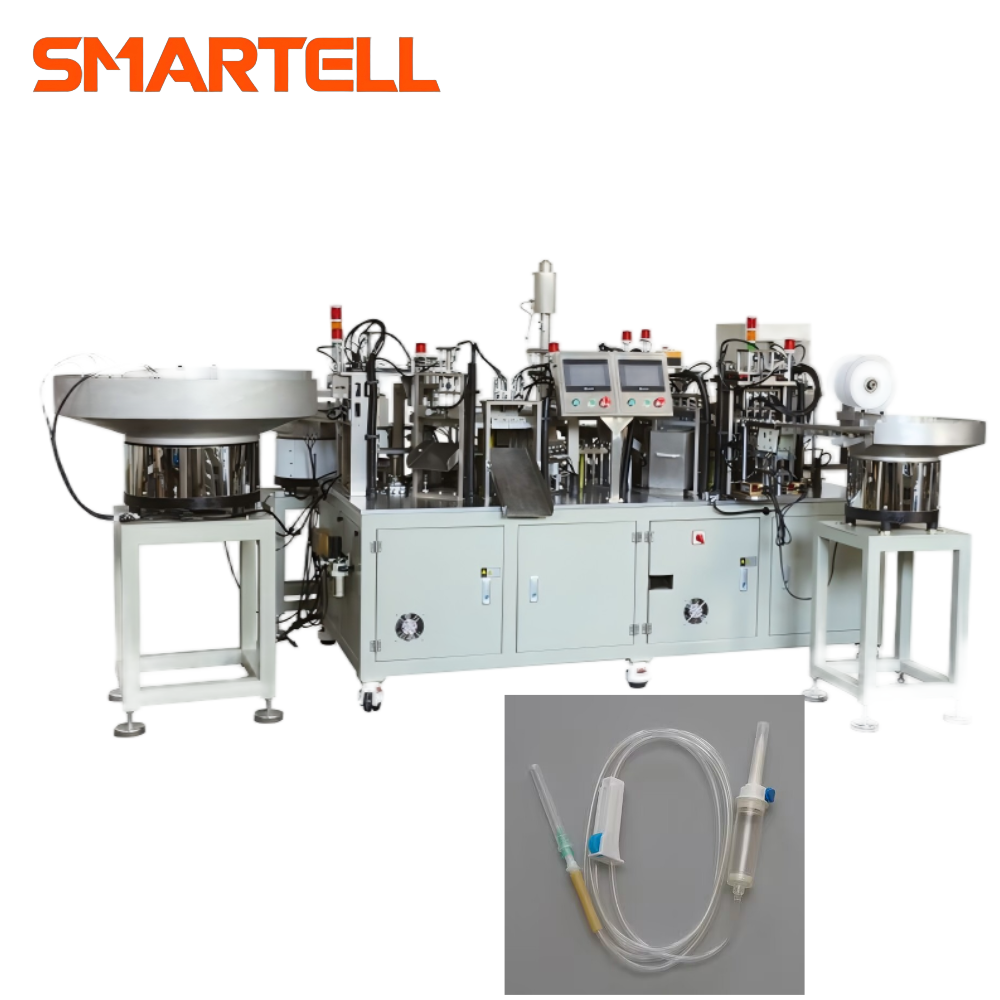 Automatic Infusion Set Six-part Drip Chamber Assembly Machine