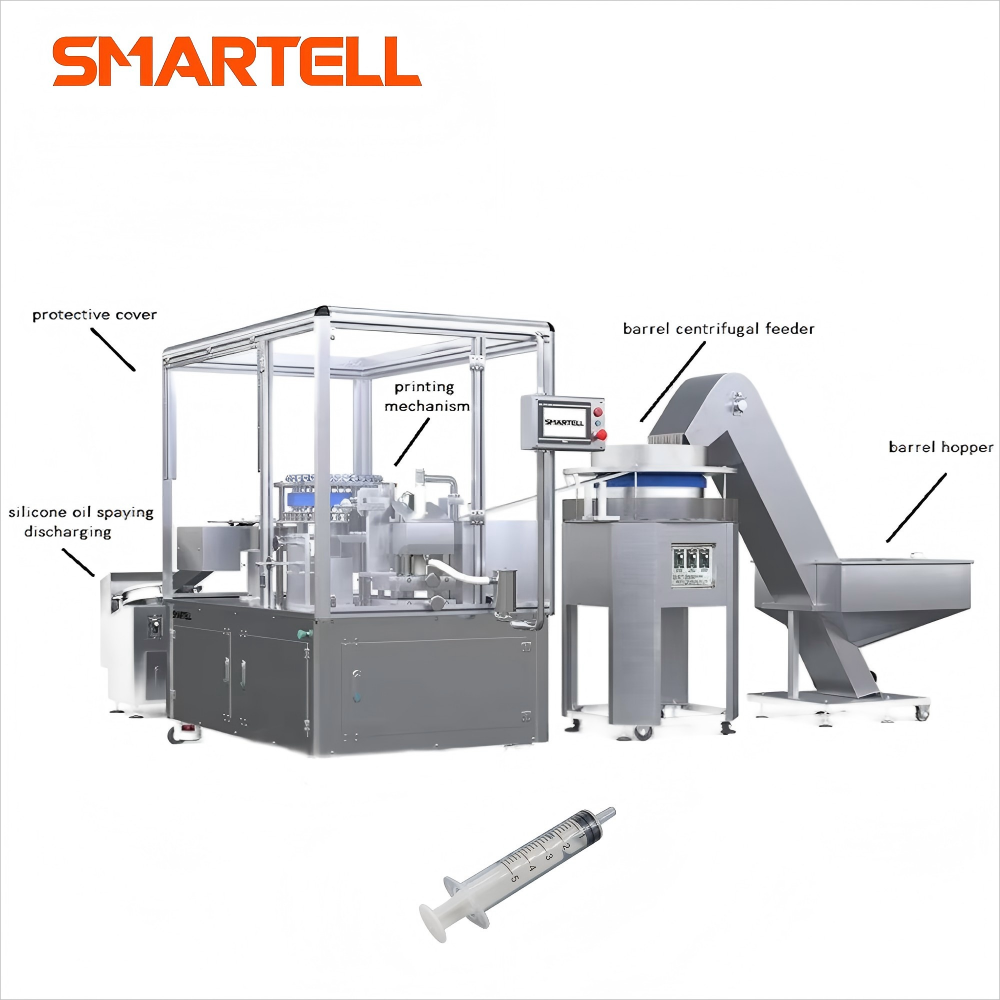 Industrial Equipment Precision Disposable 5 ml Luer Slip Syringe Barrel Pad Printing Machine