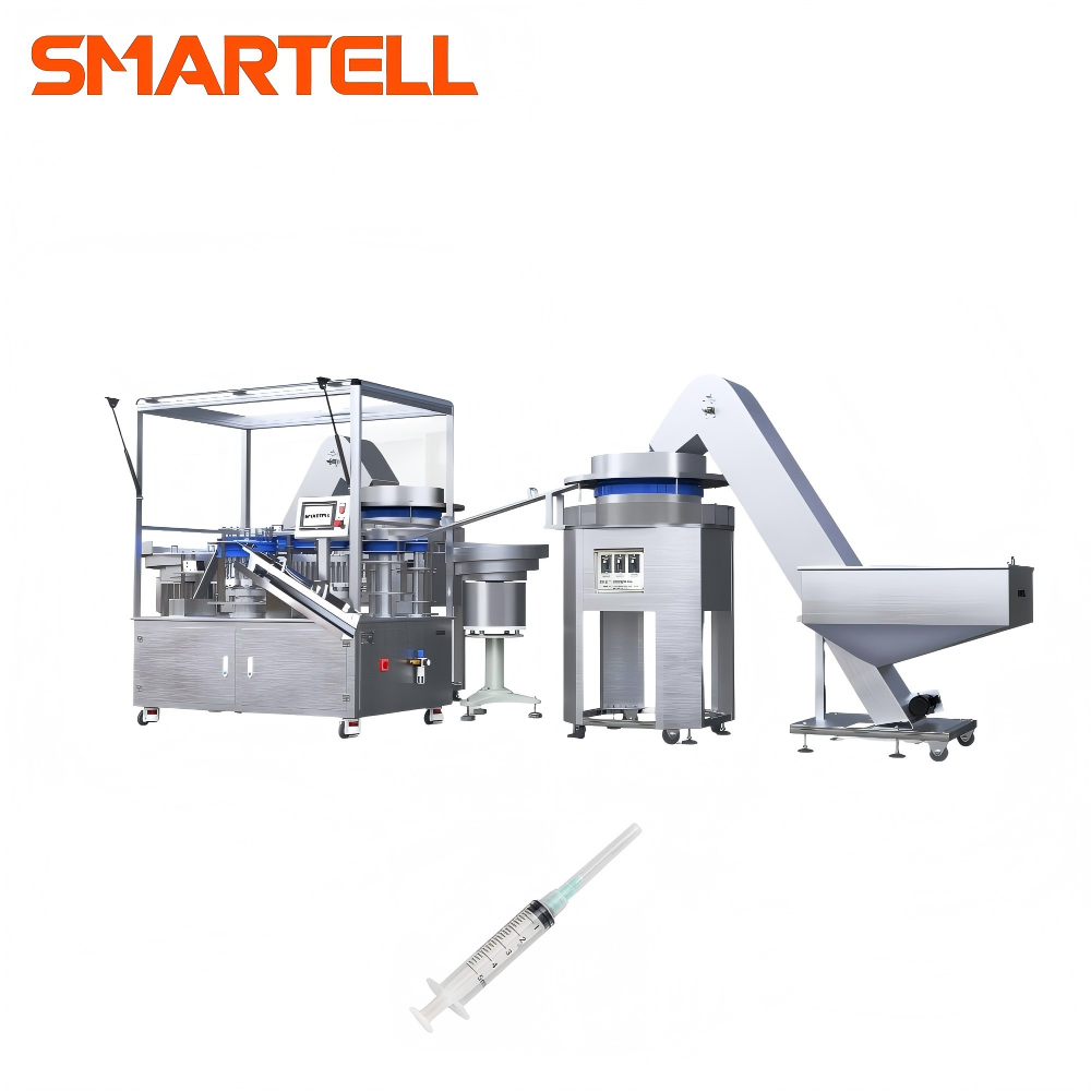 Disposable 3-Part Syringe Automatic High Speed Machine Assembly Line