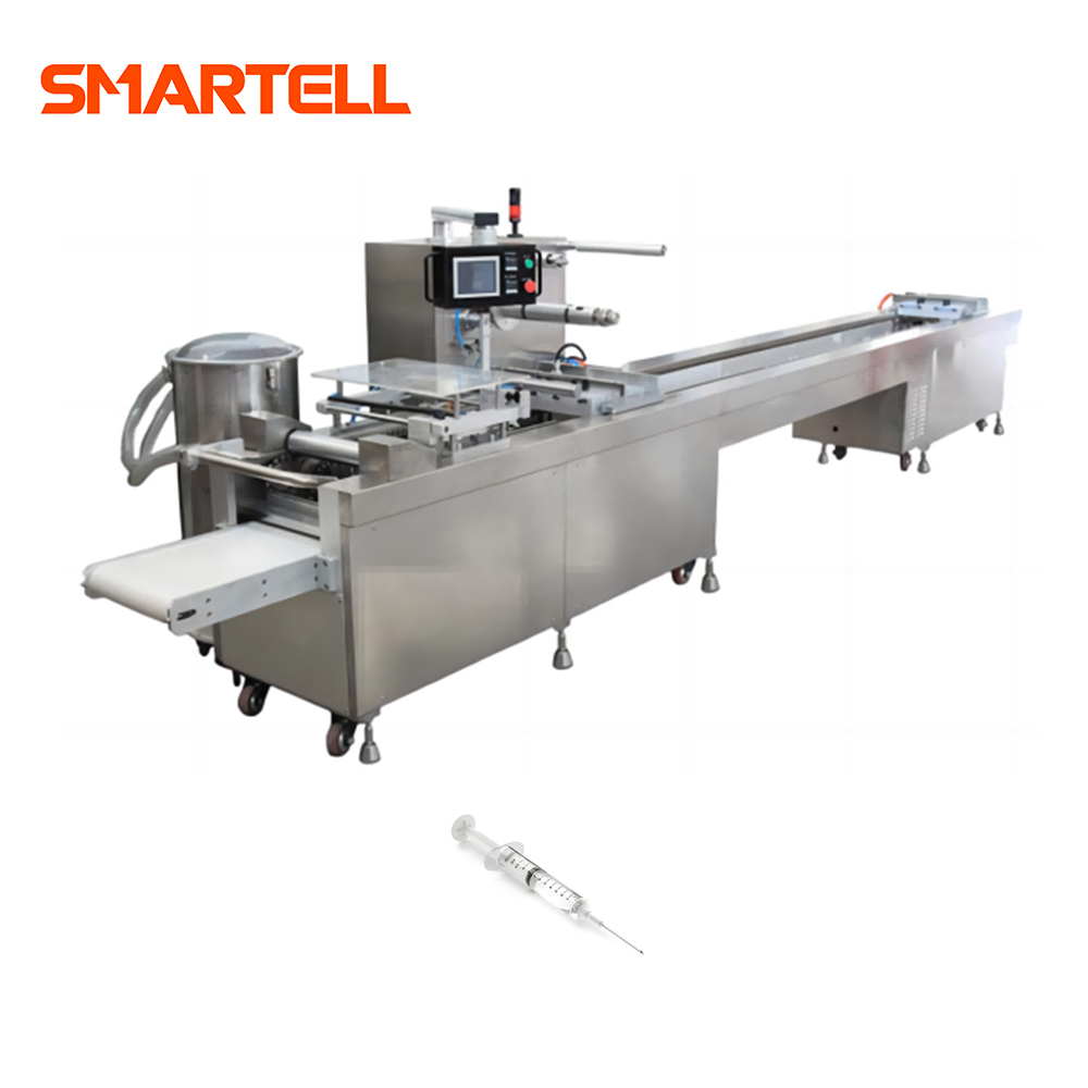SMT-4420 Iv Cannula Poly-bag Blister Pack Syringe Soft Blister Packing Machine