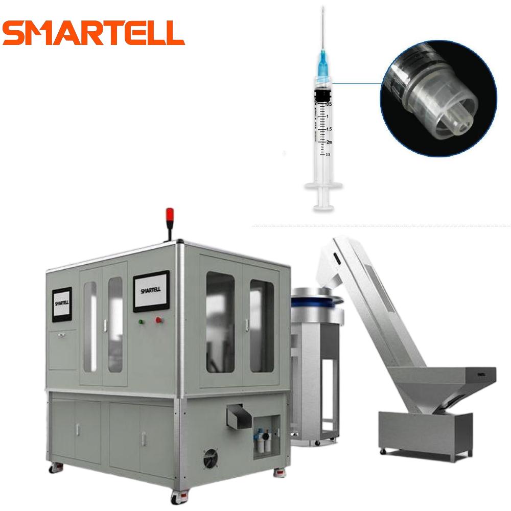 Smartell High Speed Automatic Luer Lock Syringe Barrel Pad Printer High Accuracy 