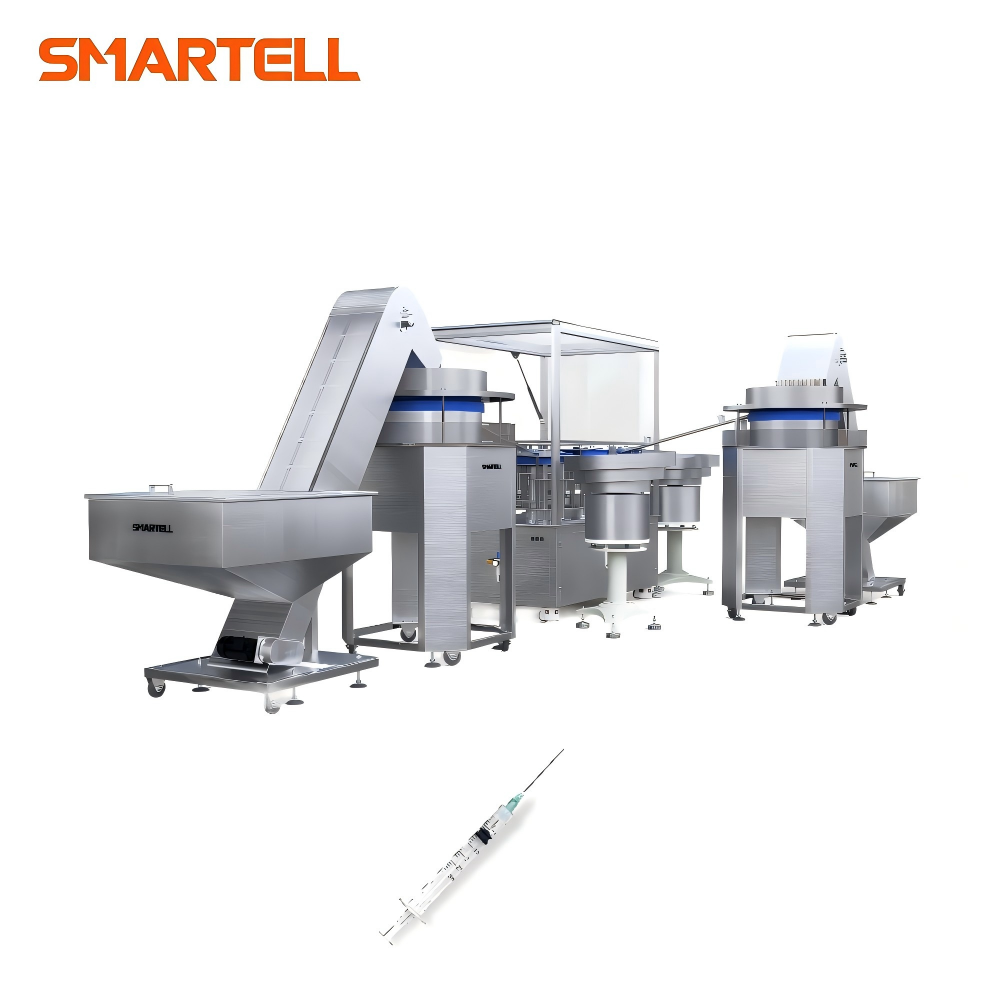 Medical Factory Production Line New Automatic 3ML Disposable Syringe Assembly Machine
