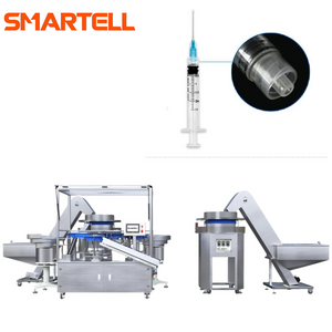 Medical-Grade Luer Lock Disposable Syringe Automatic Assembly Machine Production Line 1 Year Warranty