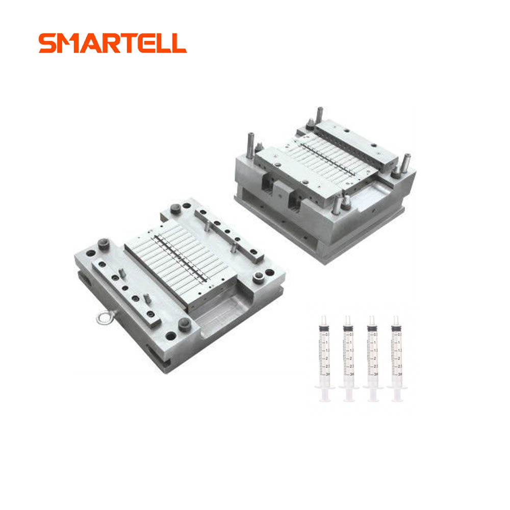 Multi-Cavity Syringe Barrel Mold with Stable Mold Structure