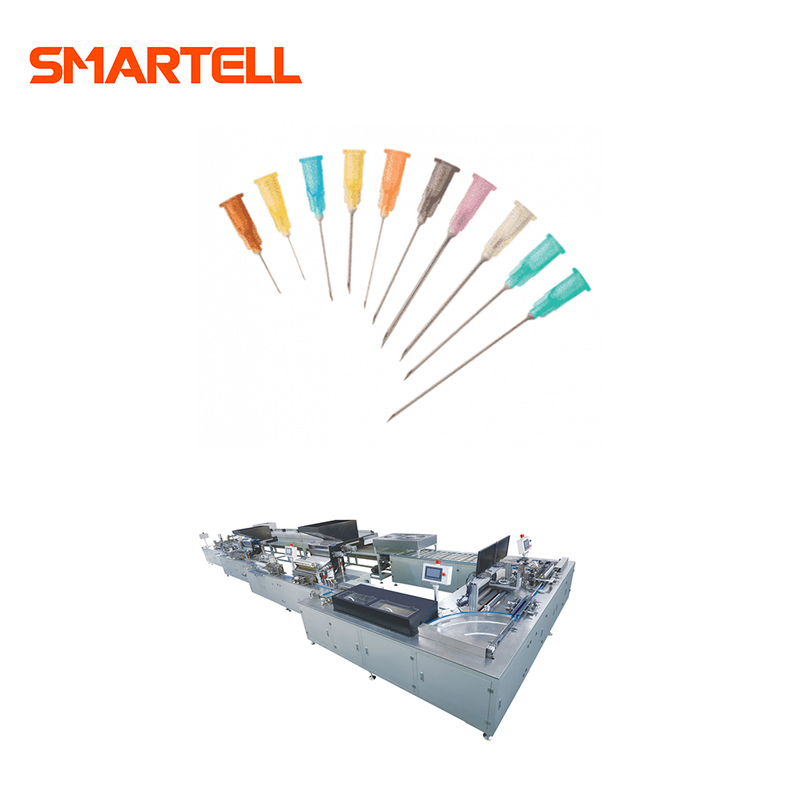 SMT-3104 Assembly Machine Regular Needle Cap/Stain Steel Tube/Hub Three Parts Assembled