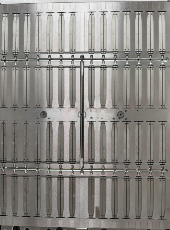 5ml 56 cavities syringe plunger mold