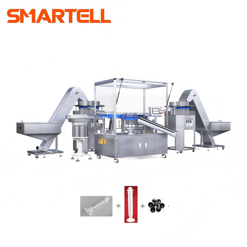 Medical Industry Disposable 3-part Syringe Automatic Assembling Machine