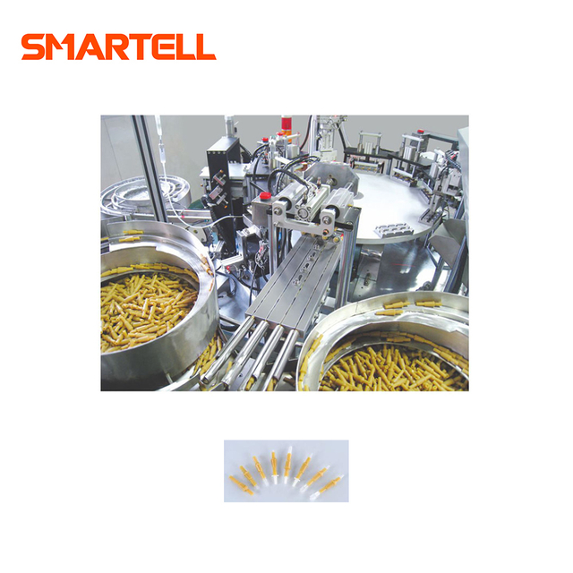 High Speed 4500-5000pcs/h Latex Connector Assembly Machine