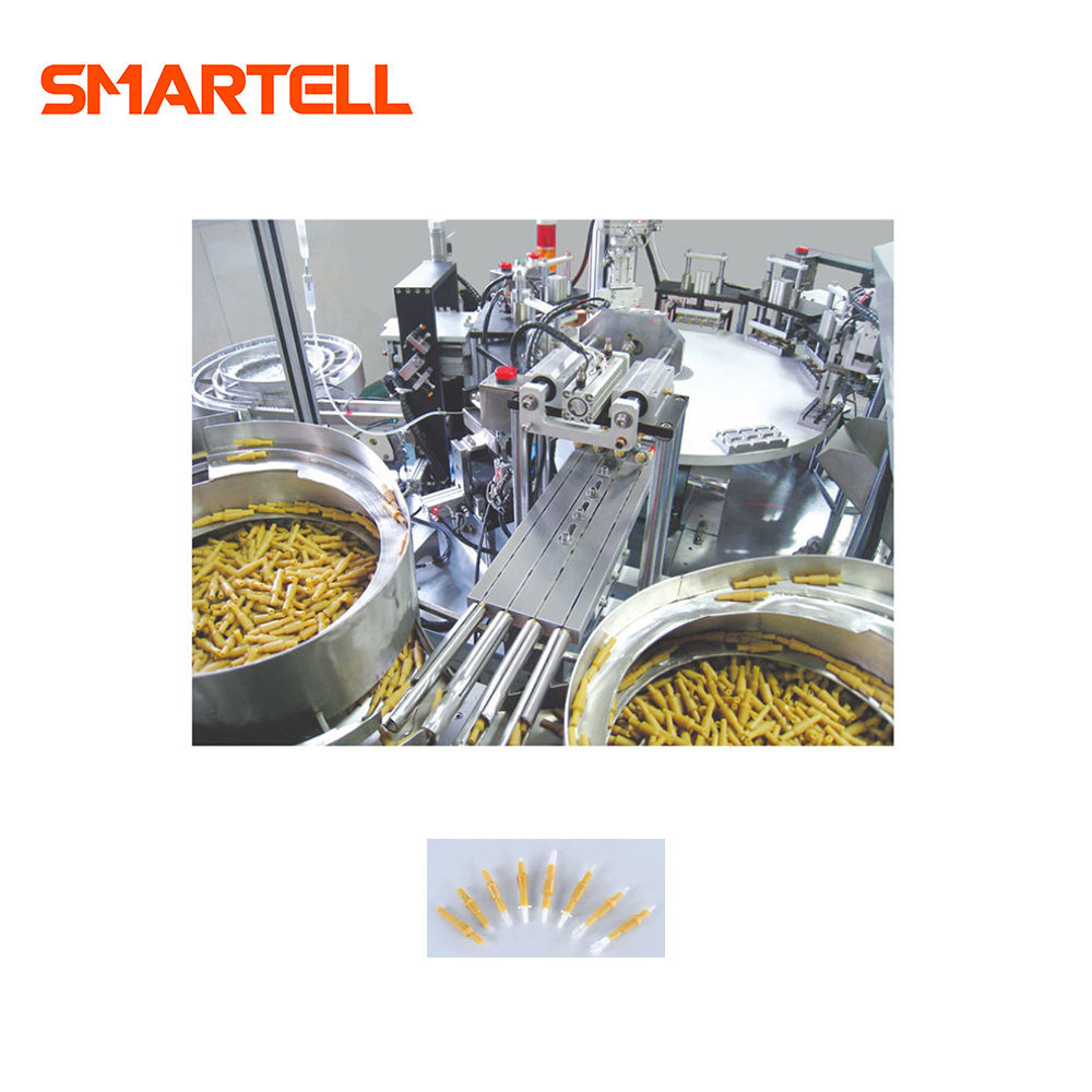 High Speed 4500-5000pcs/h Latex Connector Assembly Machine