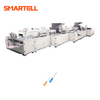 Medical Industry Use PLC Controlled Hypodermic Syringe Needle Making Assembly Machine with Gear Pump Components 1 Year Warranty