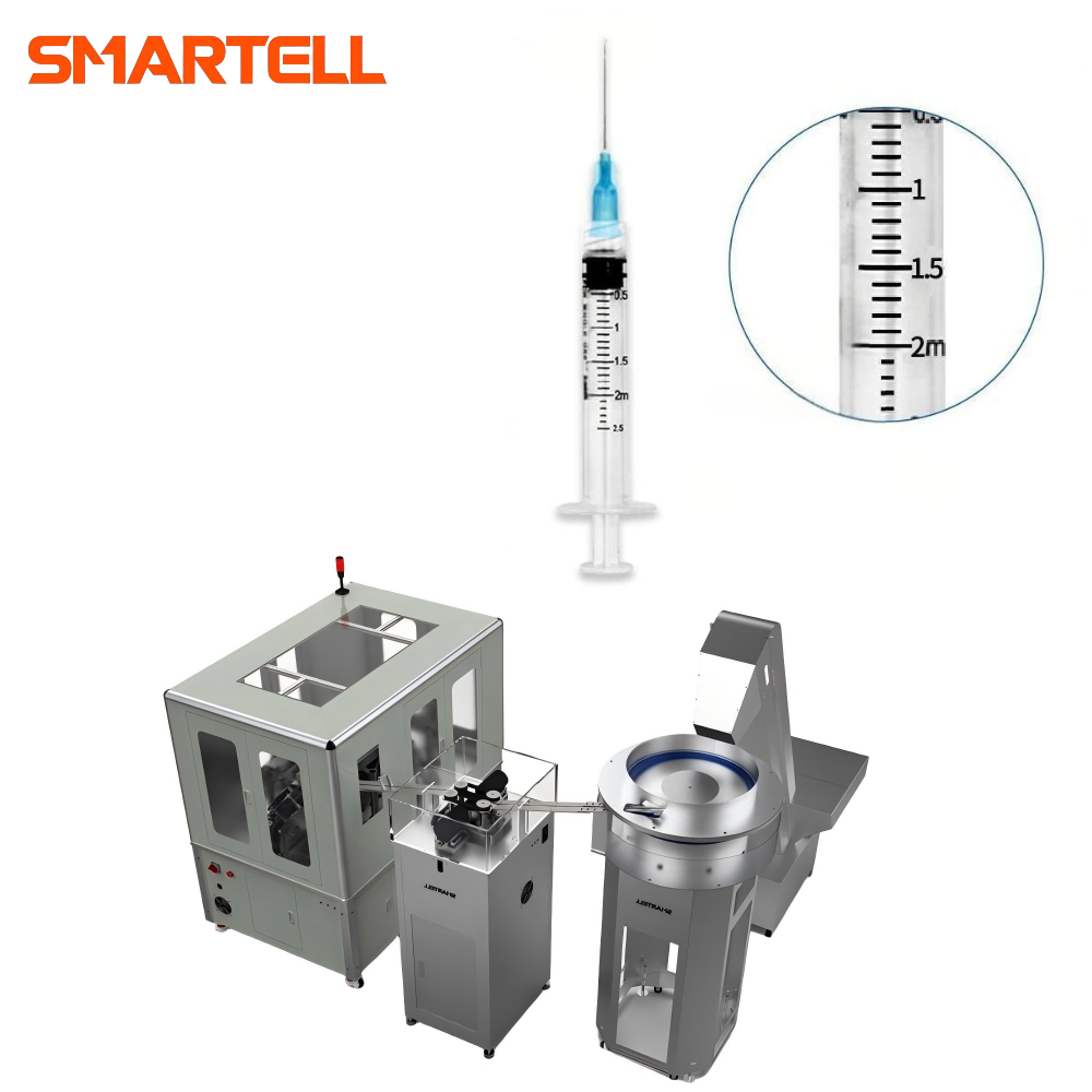 Medical Disposable Syringe Production Syringe Barrel Pad Printing Machine