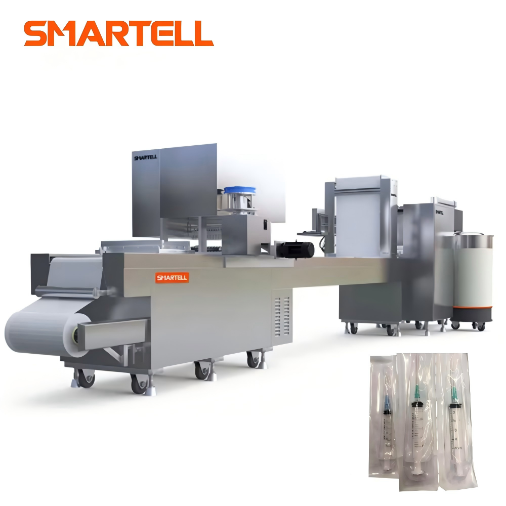 Medical Industry High-Efficiency Automatic Infusion Set and Syringe Blister Packaging Machine