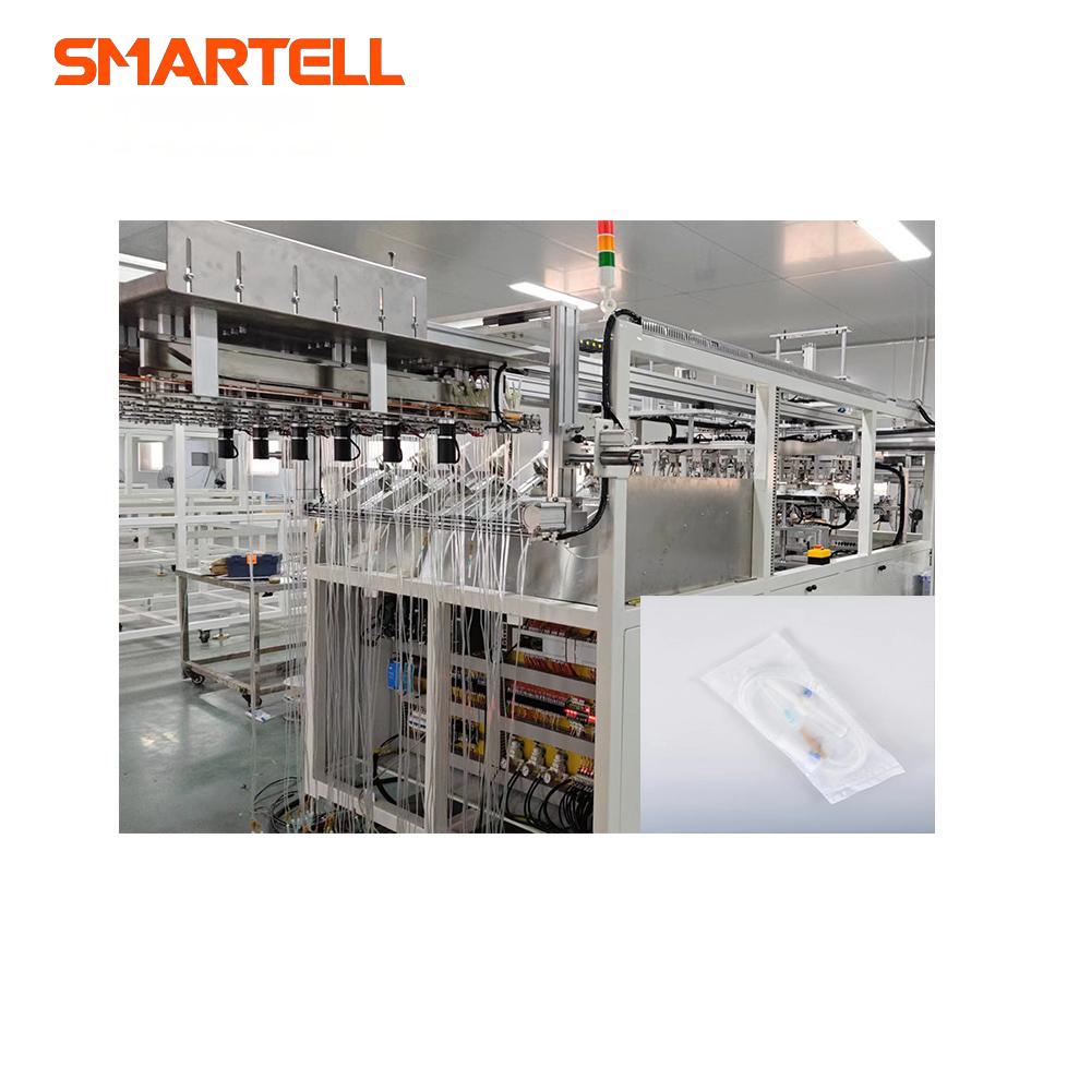Medical Supplies IV Set Packing Machine Infusion Set Polybag Packing Machine