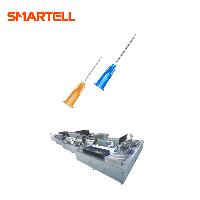 SMT-3104 Reliable Needle Assembly Machine High-Precision for Needle Hub+Cap+Tube