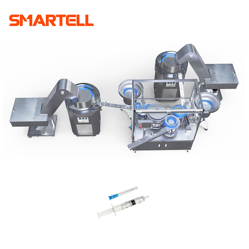 Disposable 3-Part Luer Slip Syringe Medical-Grade High-Speed Automatic Assembly Machine