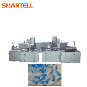 Medical Industry Use PLC Controlled Hypodermic Syringe Needle Making Assembly Machine with Gear Pump Components 1 Year Warranty