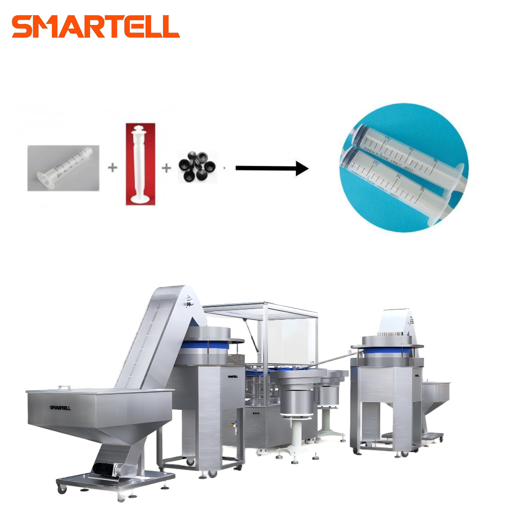 Comprehensive Syringe Barrel, Plunger, and Gasket Assembly Line
