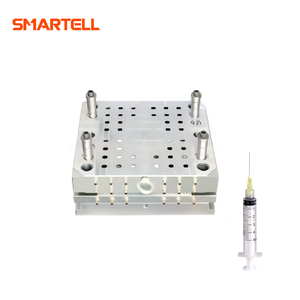Disposable Syringe Plunger Mold with High Cavitation Design