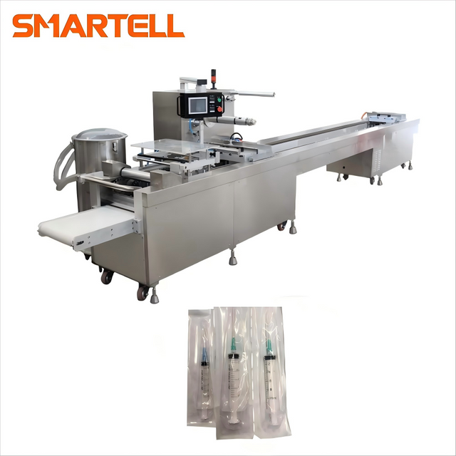 Medical Industry High-Efficiency Automatic Infusion Set and Syringe Blister Packaging Machine