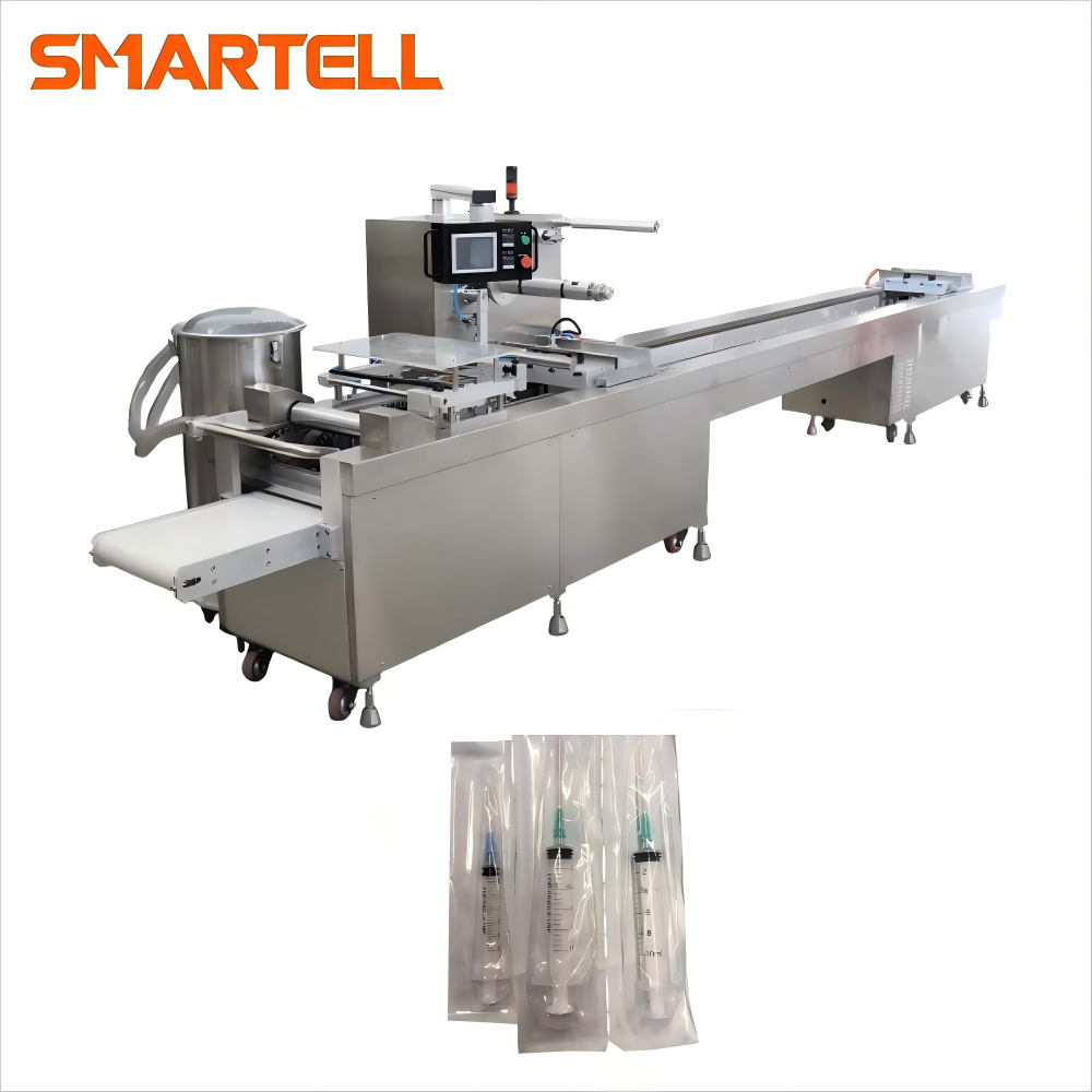 Medical Industry High-Efficiency Automatic Infusion Set and Syringe Blister Packaging Machine