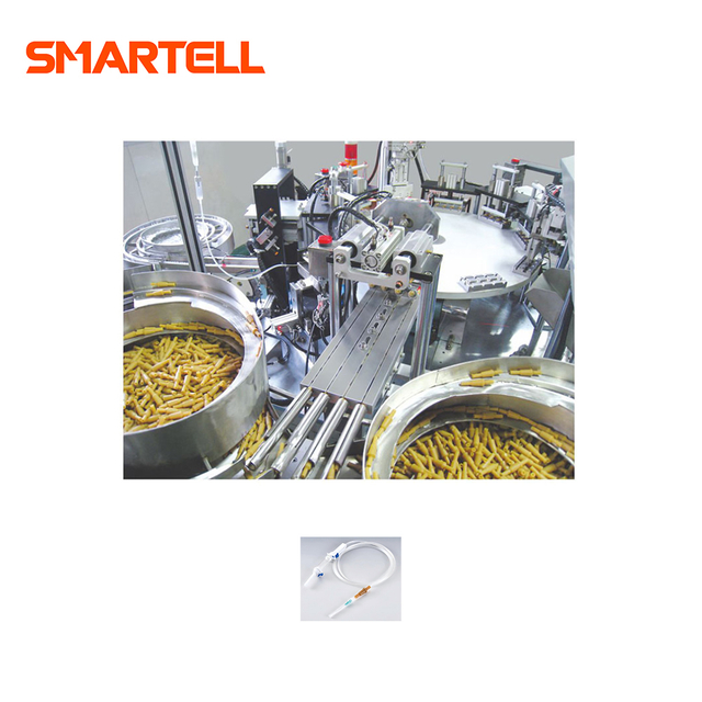 Full Automatic Latex Connector Assembly Machine for Infusion Set