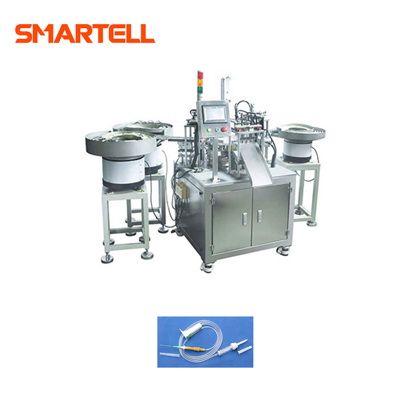 Precision And Quality Control Latex Connector Assembly Machine