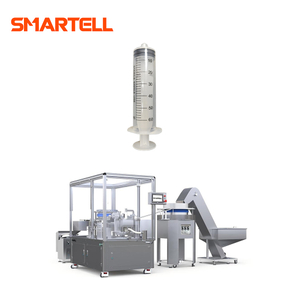 SMT-2001 Scale Line of Syringe Barrel with Centrifugal Feeding Logo Pad Printing Machine
