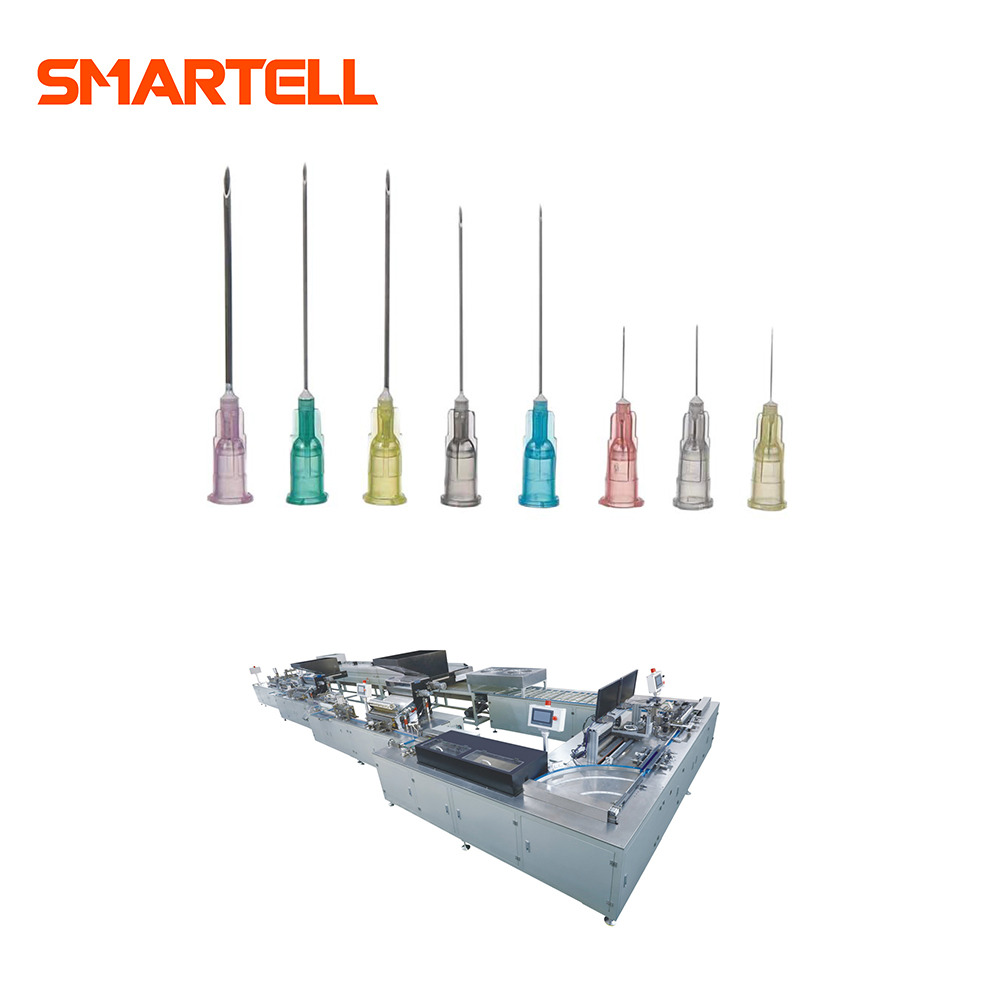 Medical Industry Use Hypodermic Syringe Needle Making and Assembly Machine