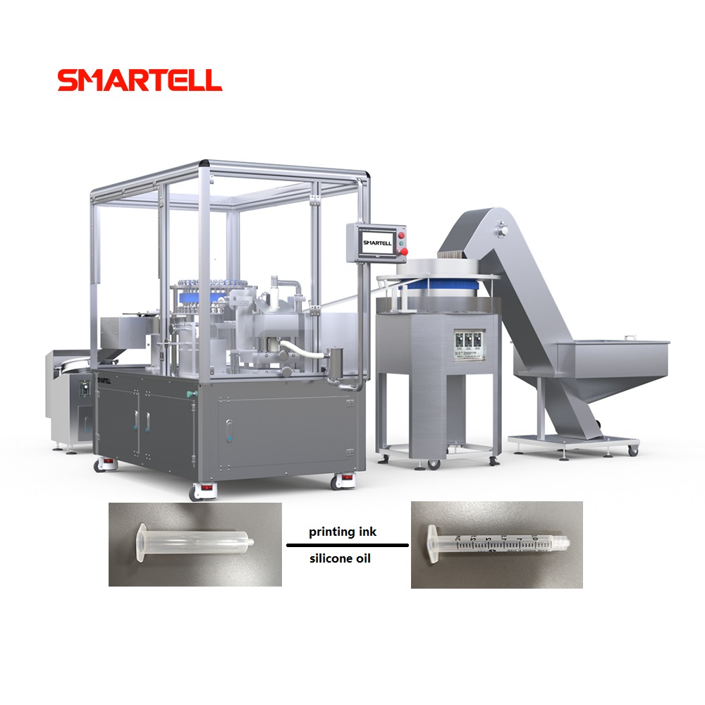 Precision Pad Printer for Syringe with Silicone Transfer Roller