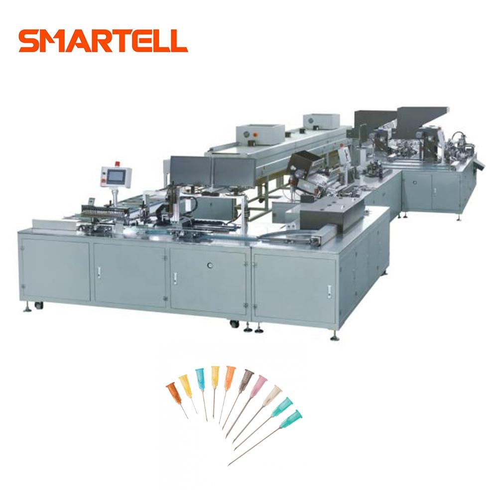 Medical Industry Use Hypodermic Syringe Needle Assembly Machine