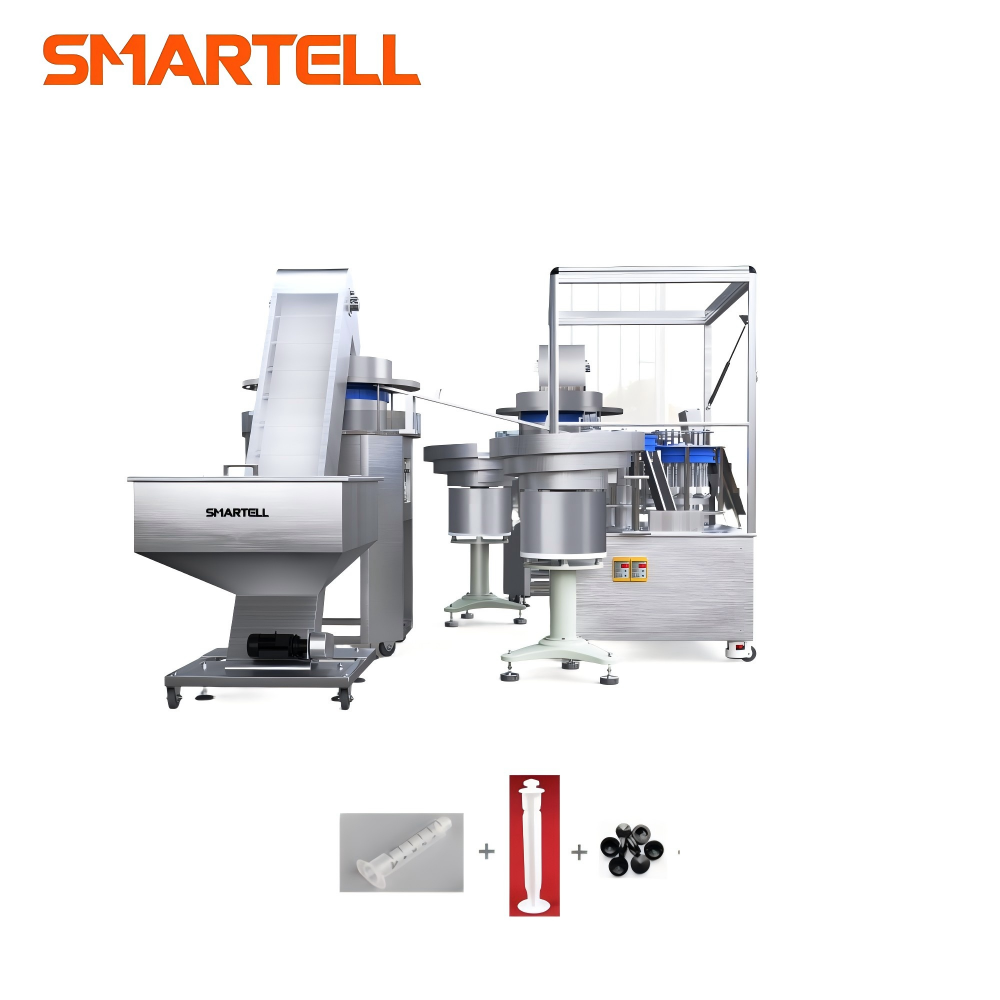 Medical Industry Disposable 3-part Syringe Automatic Assembling Machine