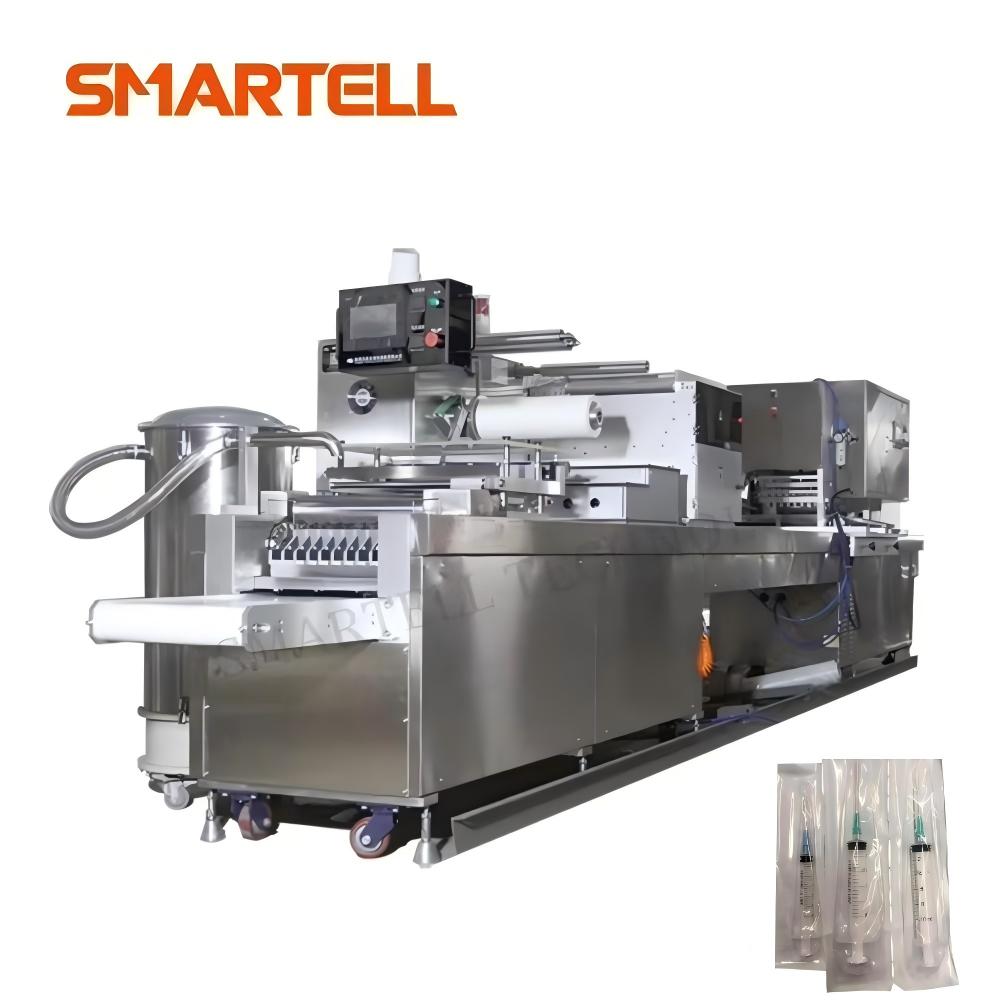 Disposable 10ml Syringe Easy Operate Electric Blister Packaging Machine for Medical Industry