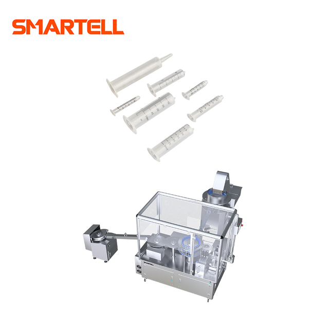 SMT-2001 Full Automatic Syringe Barrel Print with Protect Device Pad Printing Machine