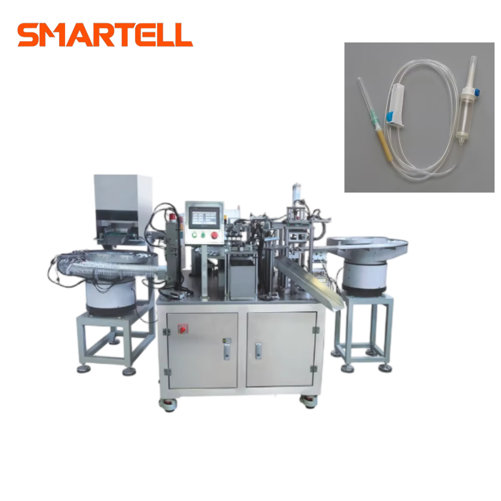 Automatic Infusion Set Six-part Drip Chamber Assembly Machine