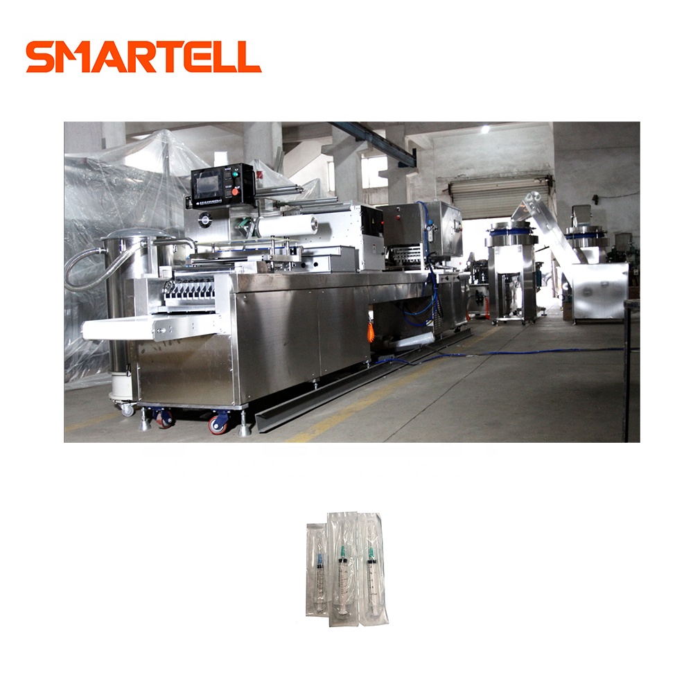 SMARTELL SMT‑4420 Syringe Soft Blister Packaging Machine, Medical Application, Easy‑to‑Operate & High Productivity