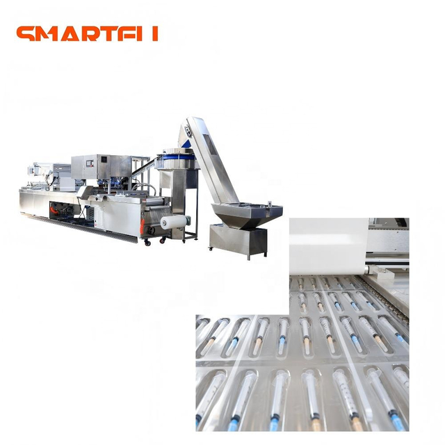 SMARTELL Syringe Packing Auto Loader Machine, High Productivity for Medical Packaging Line