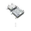 48 Cavities Medical Mold for 1ml Luer Slip Syringe Barrel Cold Runner