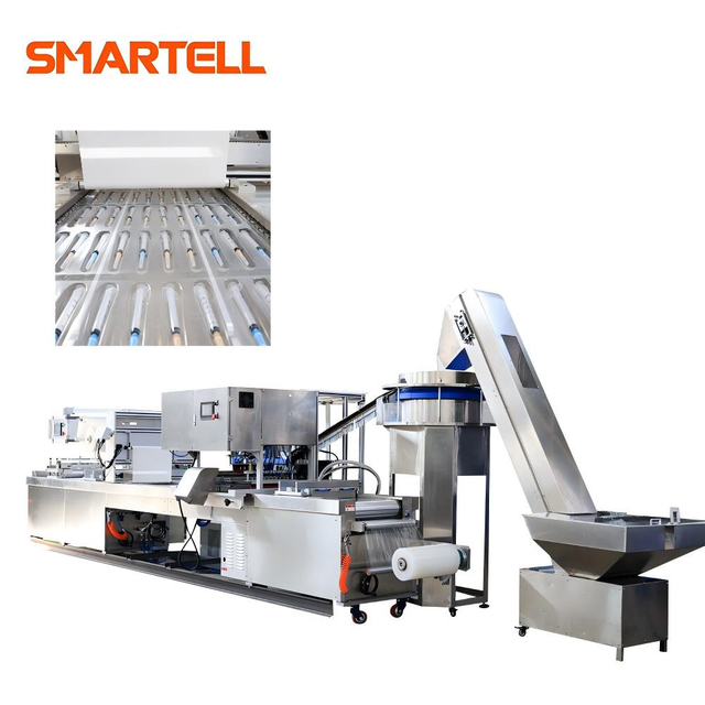 SMARTELL High Productivity Soft Blister Packing Machine for Vaccine & Disposable Syringe, Fully‑Automatic
