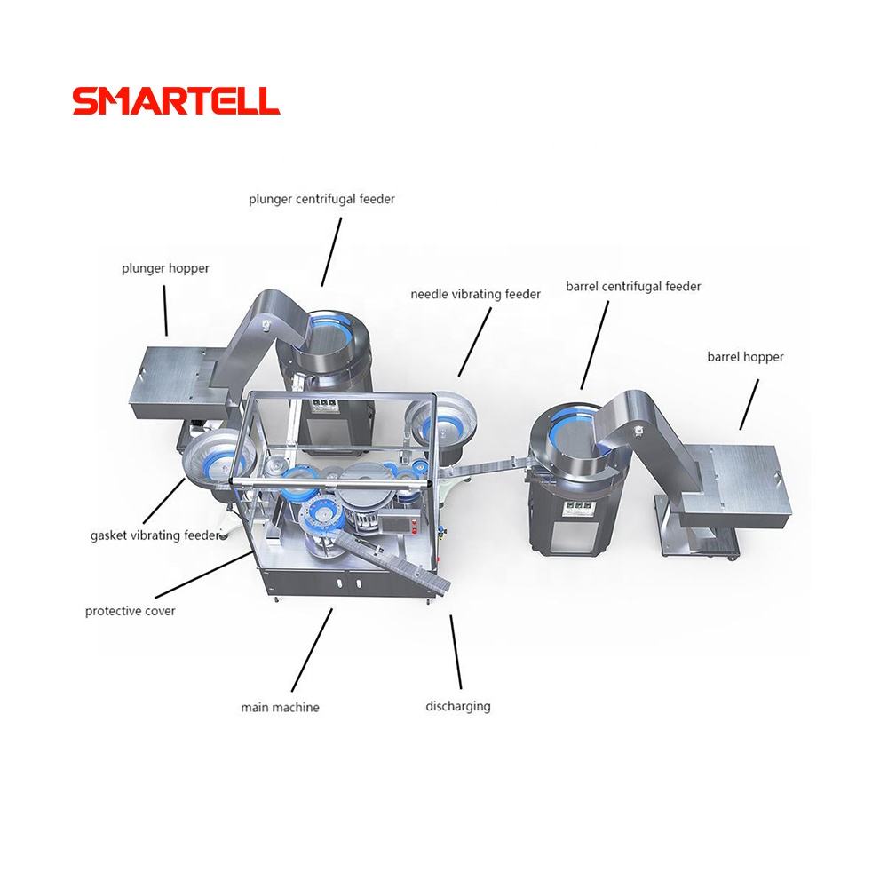 Good Performance 5ml 3-Part Regular Syringe Automatic Assembly Machinery