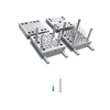1280KN Plastic Injection Moulding Machine for Disposable Syringe Barrel Plunger Gasket Production Line