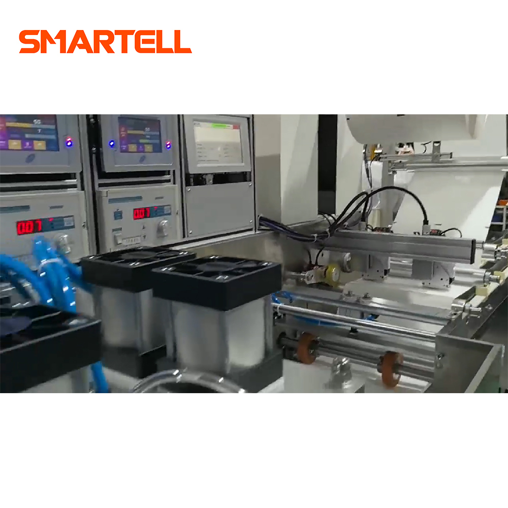 SMT-4140 Fully Automatic Surgical Latex Gloves Paper Bag Sealing Glove Outer Bag Packaging Machine