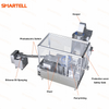 Automatic Syringe Barrel Printing Machine with Centrifugal Hopper and Silicone Oil Spaying