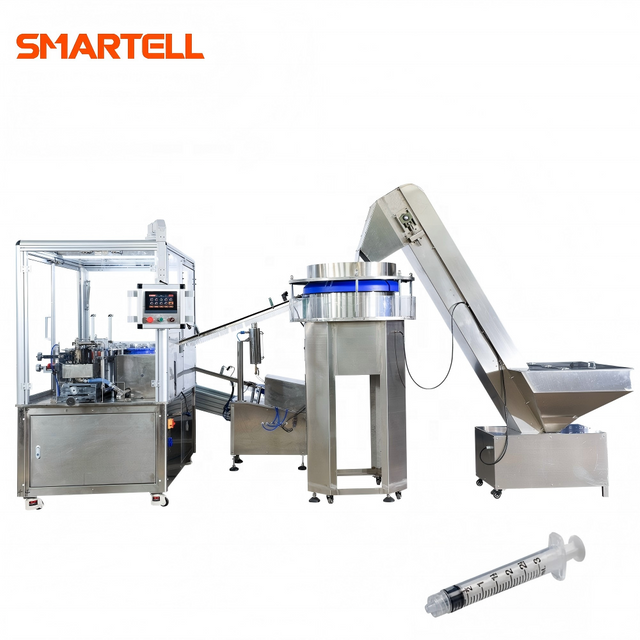 SMARTELL Automatic Syringe Barrel Pad Printing Machine for Medical Syringe