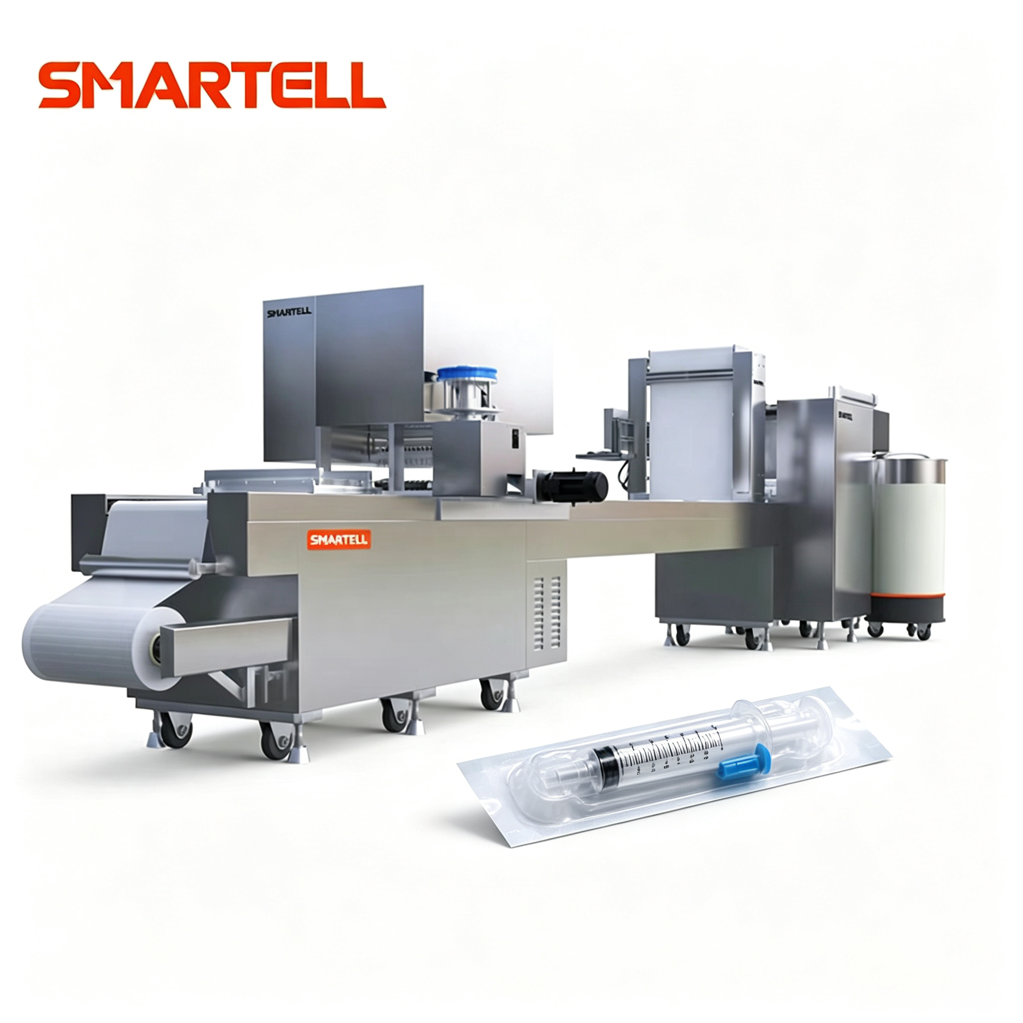 Fully Automatic Syringe Infusion Set Blister Packing Machine for Disposable Medical Consumables